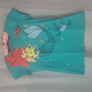 Disney little mermaid Tee 10-12